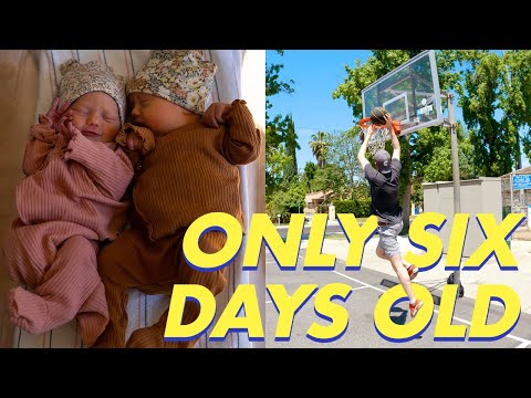 LEAVING MY NEWBORN BABIES TO DUNK