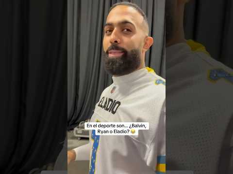 J Balvin, Ryan Castro y Eladio antes del partido de la NFL y YouTube previo al Super Bowl