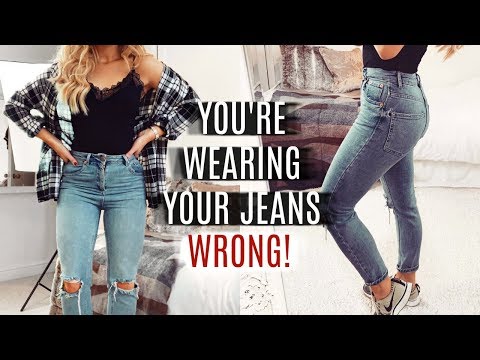 YOU'RE WEARING YOUR JEANS WRONG! FASHION HACKS 2019 - UC6S6oKlzzIYDR5bdtQQjTAQ