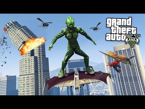 SPIDERMAN'S "GREEN GOBLIN" MOD w/ GOBLIN GLIDER!! (GTA 5 Mods) - UC2wKfjlioOCLP4xQMOWNcgg