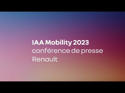 Renault @ IAA Munich 2023 - Première mondiale Nouveau Scénic E-Tech electric - 4 sept 2023 Velotypie