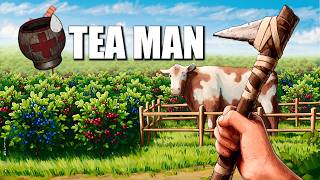 YouTube thumbnail for Willjum's video titled 'I Hired the worlds best Tea farmer to teach me Rust...'