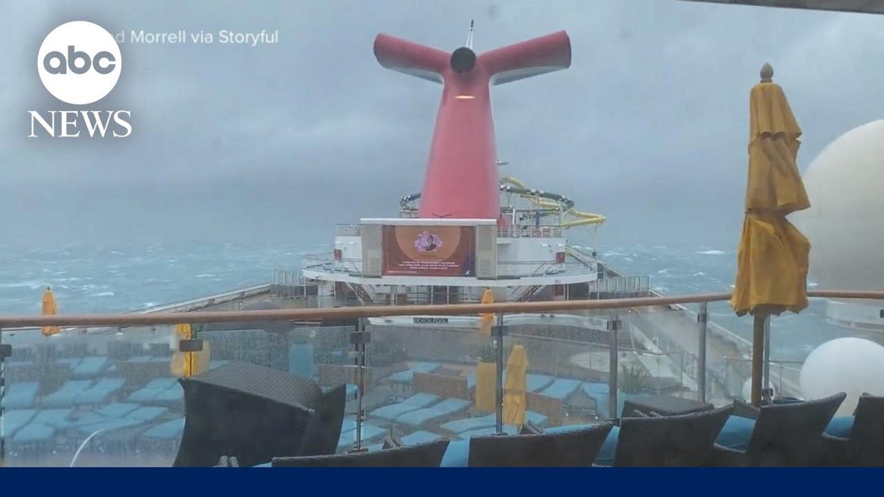 Cruise ship battered by storm off South Carolina | WNT