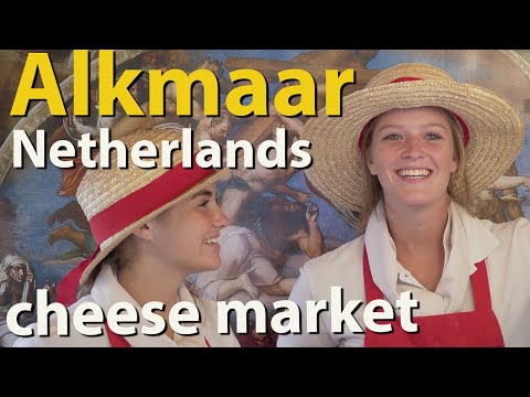 Alkmaar Cheese Market in The Netherlands - UCvW8JzztV3k3W8tohjSNRlw