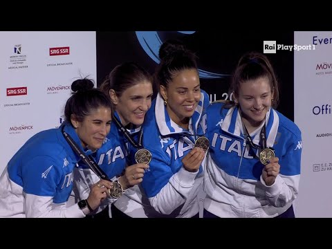 Europei di Scherma 2024 - Italia campione d'Europa nel Fioretto femminile a squadre