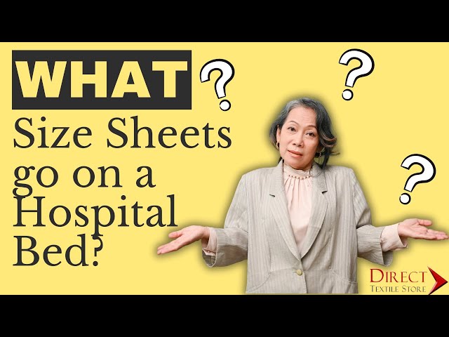 What Size is a Hospital Bed Mattress?