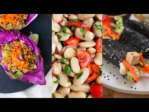 No-Cook Vegan Meals  (& Equipment-Free)