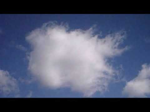 Making clouds disappear by using psychic powers in April 2020