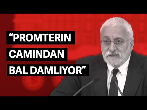 Saruhan Oluç'tan Erdoğan'a: Promterın camından bal damlıyor ama...