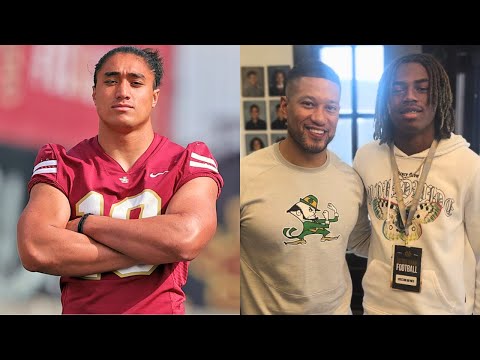 Notre Dame visit weekend INTEL | Four-stars Madden Faraimo and Trystan Haynes latest ☘️☘️☘️