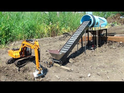 RC ADVENTURES - GOLD Mine Trommel & 4200XL Excavator, Radio Controlled - UCxcjVHL-2o3D6Q9esu05a1Q