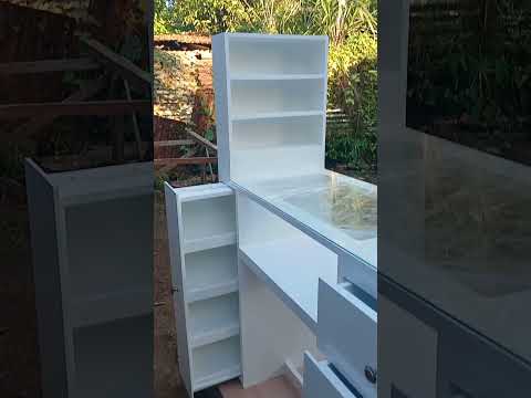 mueble para manicure. #carpinteria