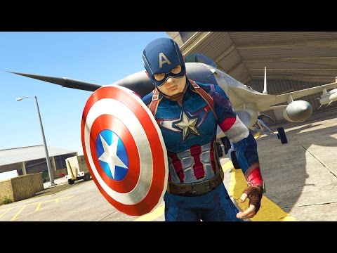 GTA 5 Mods - ULTIMATE CAPTAIN AMERICA MOD! GTA 5 Captain America Mod Gameplay! (GTA 5 Mods Gameplay) - UC2wKfjlioOCLP4xQMOWNcgg