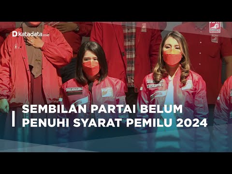 PSI dan 8 Partai Belum Lolos Verifikasi Faktual, KPU Beri Waktu? | Katadata Indonesia