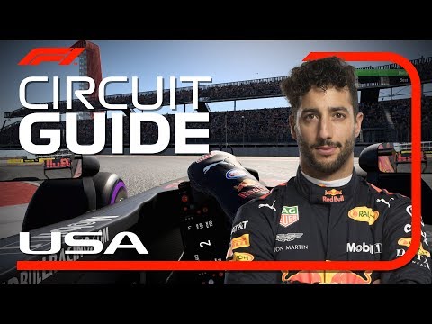 Daniel Ricciardo's Virtual Hot Lap of COTA | US Grand Prix