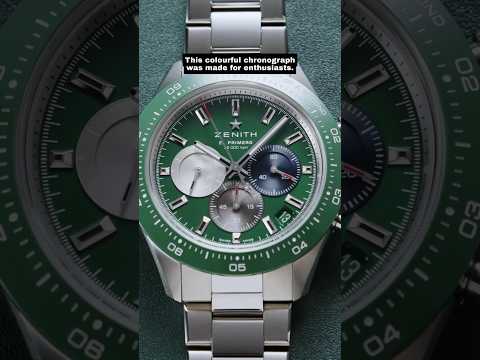 The Colourful Chronograph Watch Made For Enthusiasts