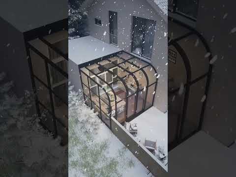 Is this the yard you want? #foryou #sunroom #pc #aluminum #outdoors #decoration #garden #shorts