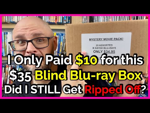 Blu-ray Blind Box! | What did I get from an R-rated $35 Blu-ray Mystery Box?