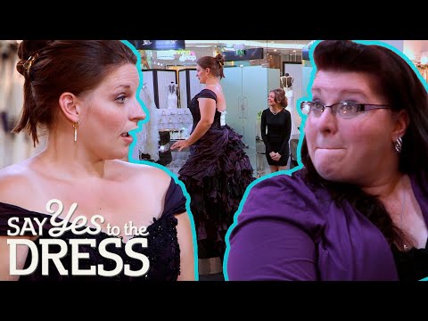 Video: Bride Falls In Love With Purple Steampunk Dress That Is Way Over Budget | Say Yes To The Dress UK