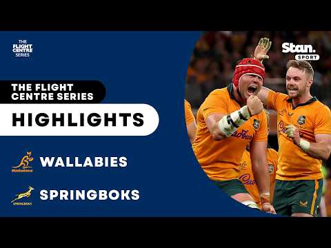 Wallabies v Springboks | The Flight Centre Series