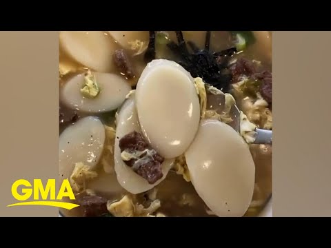 Chef shares rice cake soup he makes for Lunar New Year l GMA