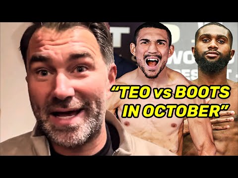 Eddie Hearn ANNOUNCES Jaron Ennis vs Teofimo Lopez NEXT in October; TRUTH on Berlanga “FALLOUT”