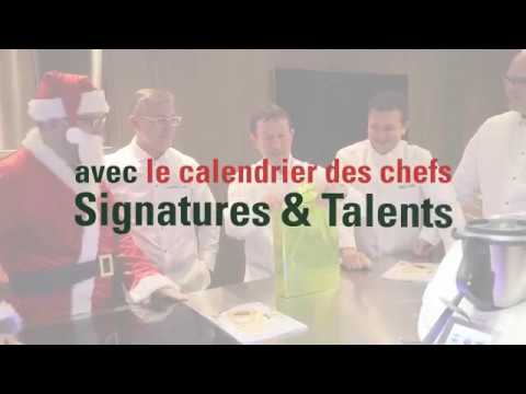 Calendrier des chefs Signatures & Talents 2018