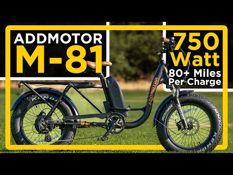 AddMotoR M-81 review: ,899 Compact Cargo Fat Tire Electric Bike