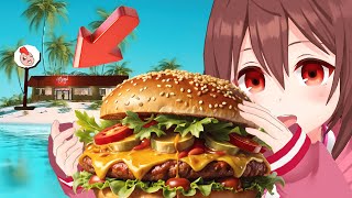 無人島に一軒だけある伝説のハンバーガー屋さん「Manny’s」に行こう🍔