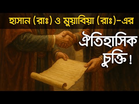⚔️ হযরত হাসান (রাঃ) ও মুয়াবিয়া (রাঃ)-এর সেই ঐতিহাসিক চুক্তি!