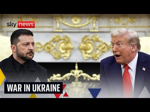 Trump and Zelenskyy meet in the Oval Office