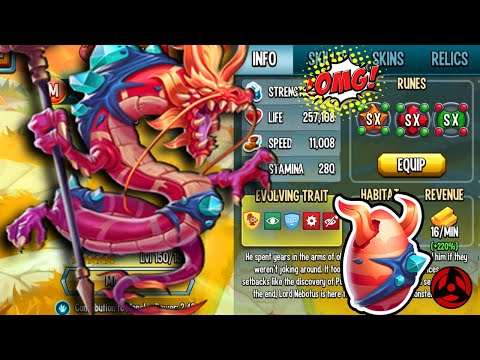 🔴Monster Legends - CHI AO LOONG level 150 😱32,740 Speed REview!! New Pass Legends
