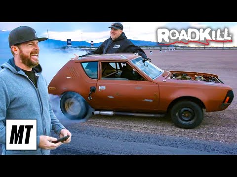 Burnouts in the Caddy Gremmie! | Roadkill | MotorTrend