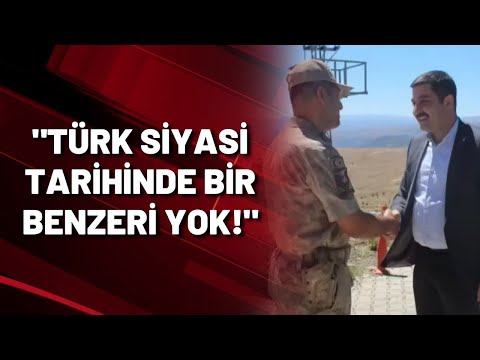 AKP'Lİ İL BAŞKANINA ASKERİ KARŞILAMA!