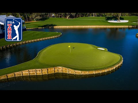 Drone flight over TPC Sawgrass + behind-the-scenes | THE PLAYERS
