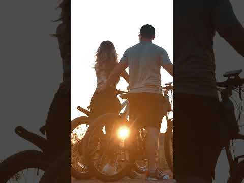 Couples who ride together, stay together. 💞🚲🌅...#electricbikes #ev #magnumbikes #ebike #shorts
