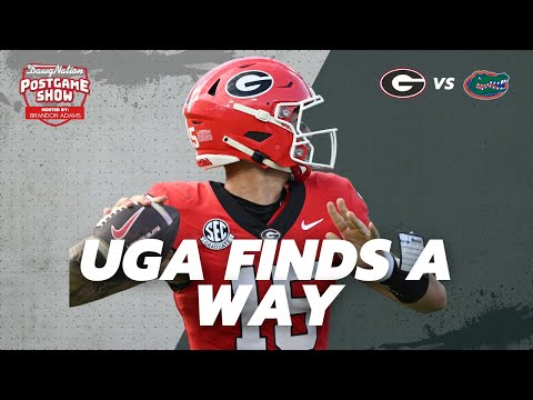 Let's Talk About UGA Overcoming Carson Beck's Struggles To Beat Florida ...