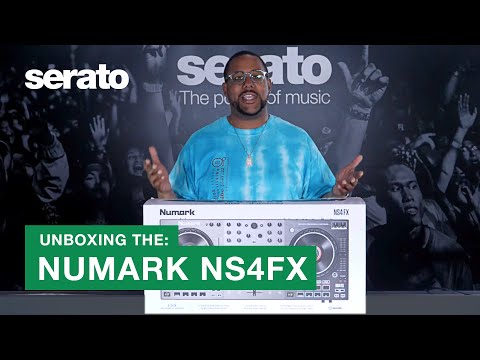 Numark NS4FX Unboxing | First look with Serato