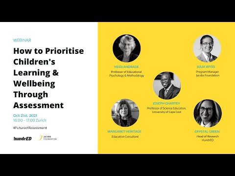 Webinar | Formative Assessment: How to Prioritise Children’s Learning & Wellbeing over Testing