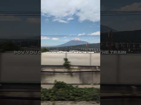 The right side of the shinkansen 🇯🇵