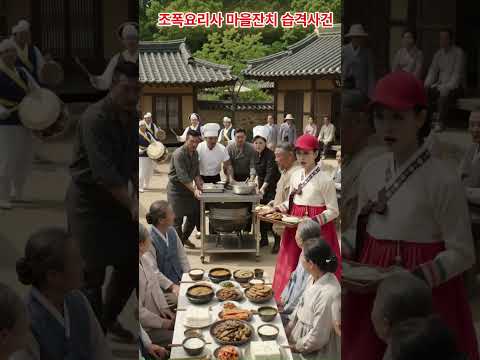 2마을잔치 우리가 접수한다,#웃음,#유머,#<strong>웃음치료</strong>,#스마일,#웹툰유머,#fun,#humor,Made with,#Google ,#Gemini,#veo3