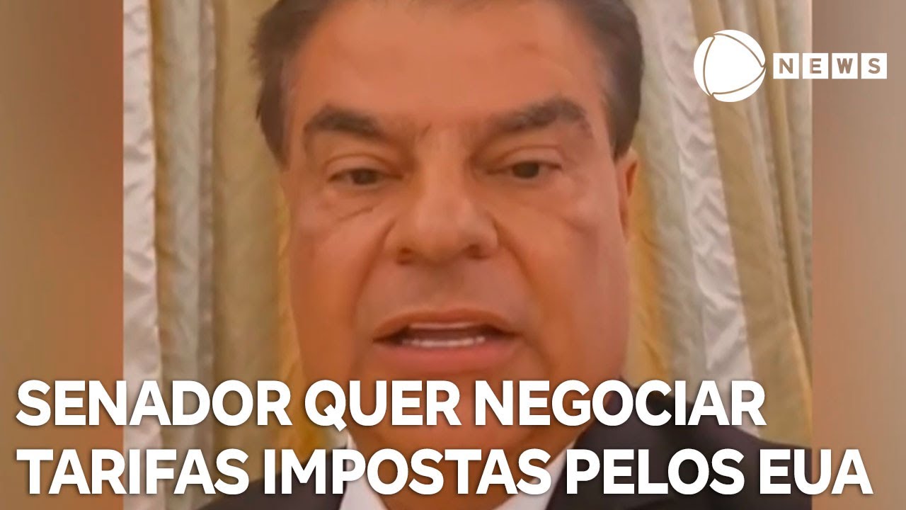 Senador quer formar comitiva para negociar tarifas nos EUA
