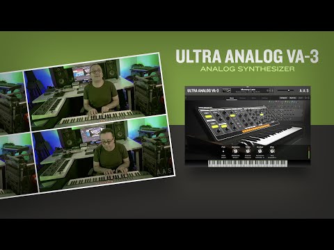 Clubland—Thiago Pinheiro plays Ultra Analog VA-3—analog synthesizer plug-in