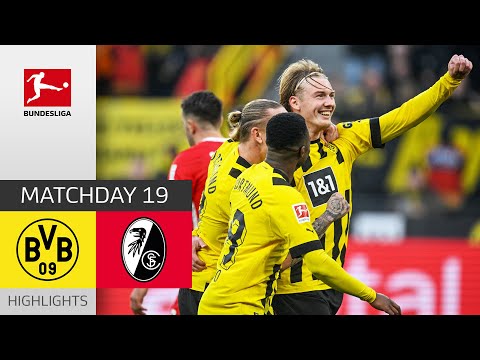 Borussia Dortmund - SC Freiburg 5-1 | Highlights | Matchday 19 – Bundesliga 2022/23