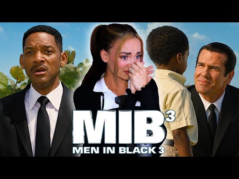 BRITISH GIRL'S FIRST TIME WATCHING * Men In Black 3 * MOVIE REACTION!! We SOBBED at this ending!!