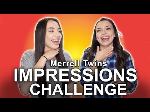 Impressions Challenge - Merrell Twins - UCwtnkRZcvL4bfopzJ-Von8Q