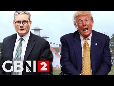 WATCH: Sir Keir Starmer and Donald Trump arrive in Aberdeenshire