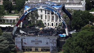 Thumbnail for the video "Questions Raised Over Costs of UFC Event at White House" from Bloomberg Television