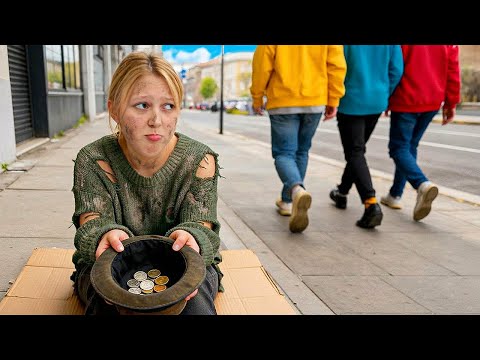 Амелька Превратилась НИЩЕЙ Чтобы Проверить Друзей!