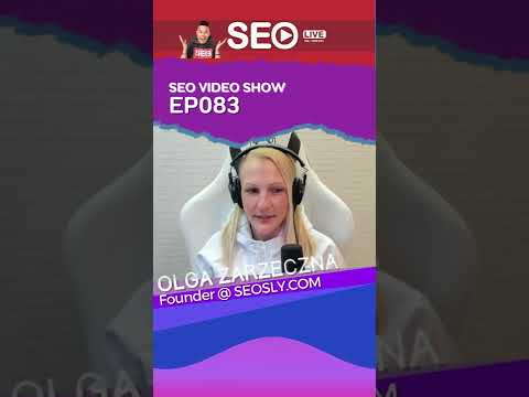 How to get on the first page of Google in 1 min with SEO expert Olga Zarzeczna #Shorts